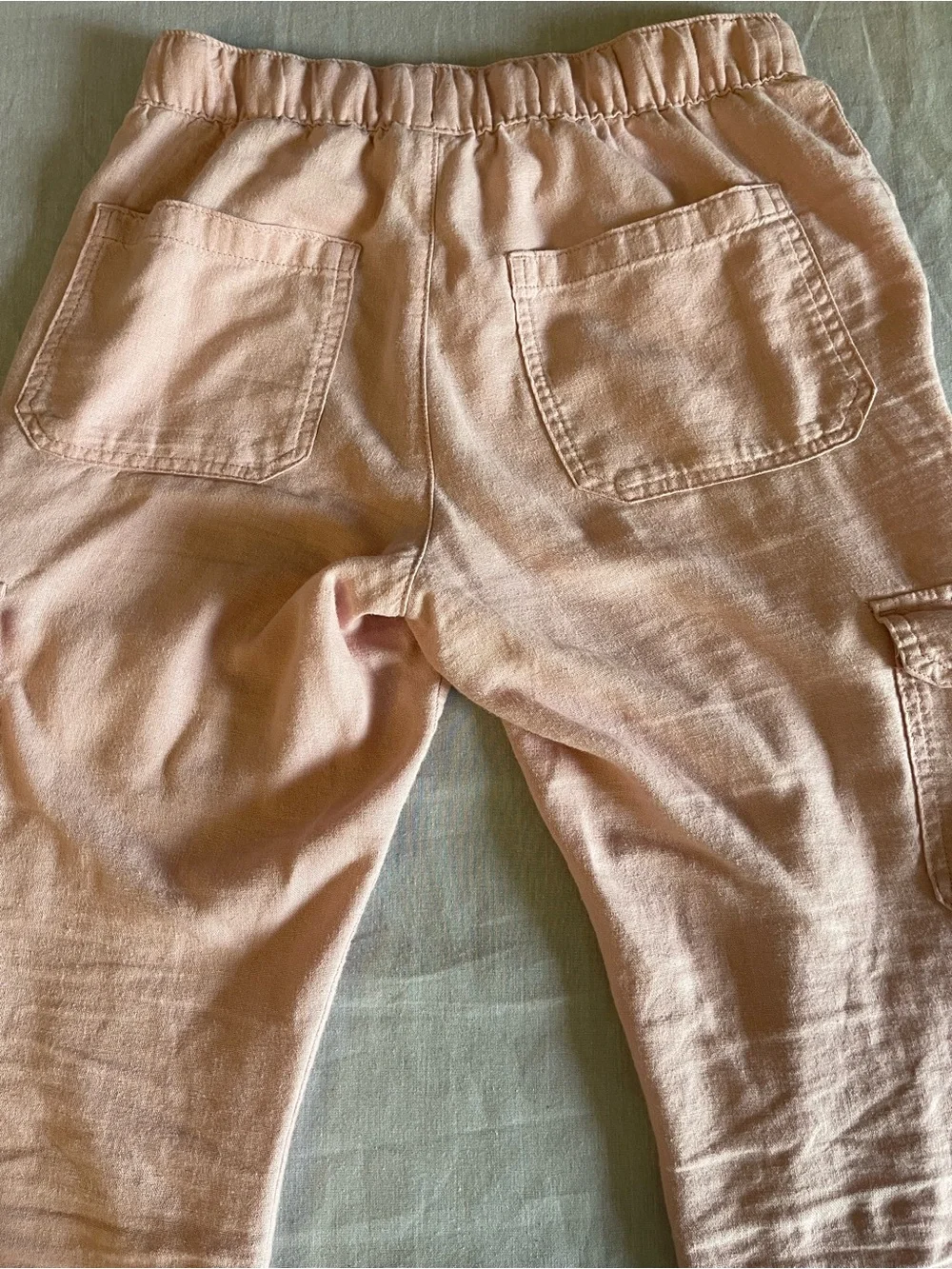St. John's Bay Light Pink Cargo Jogger Pants for Kids